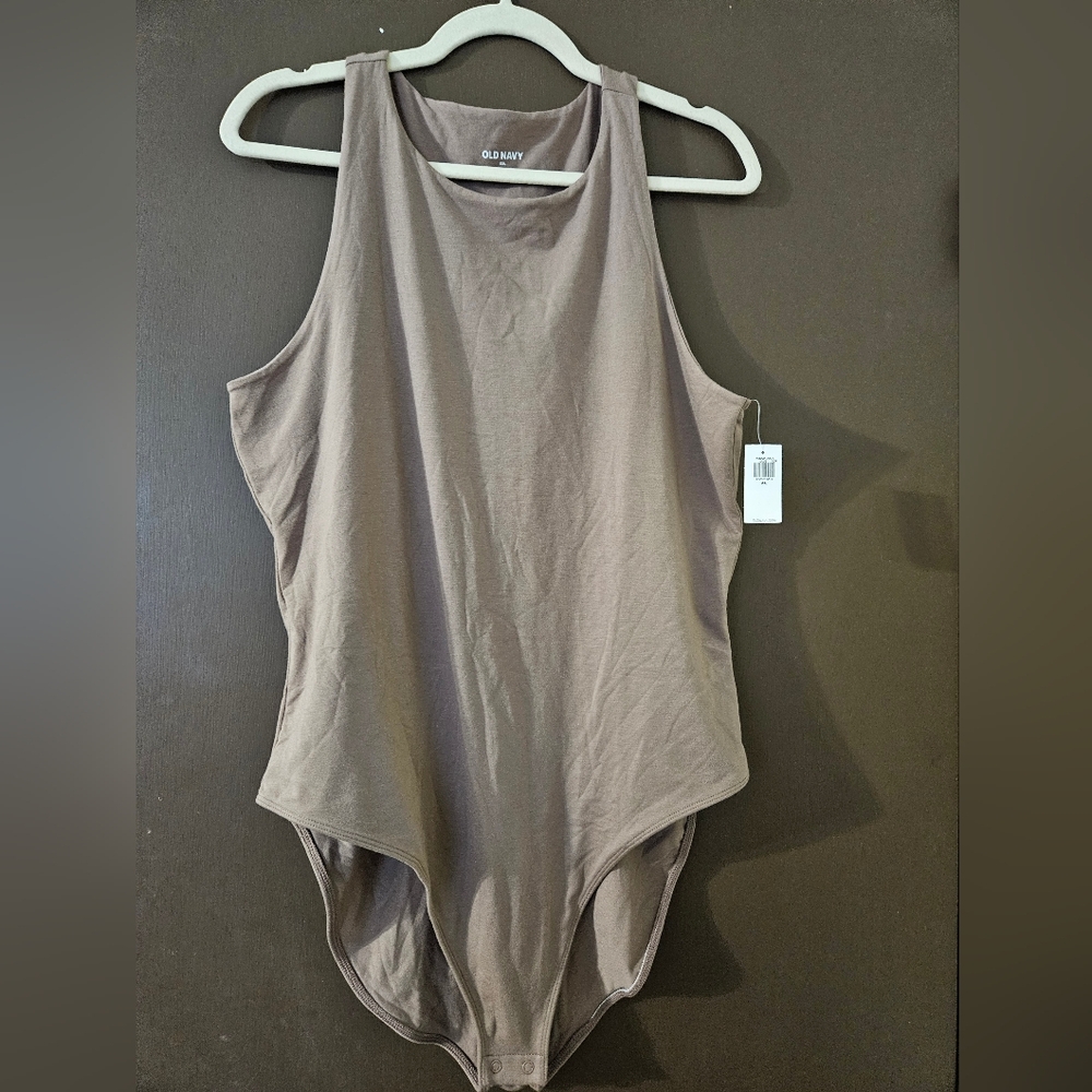 Women's Old Navy Crew Neck Sleeveless Bodysuit